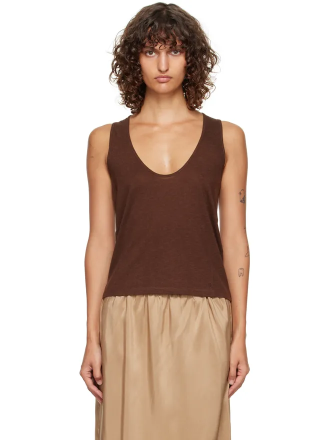 Loulou de Saison Loulou de Saison Albia LDS ジャージ タンクトップの商品画像