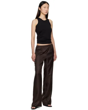 Loulou de Saison Poso LDS コットン タンクトップ - サムネイル4
