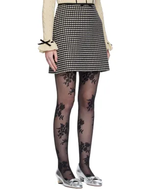 Valentino チェック ミニスカート - サムネイル2