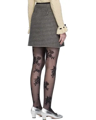 Valentino チェック ミニスカート - サムネイル3