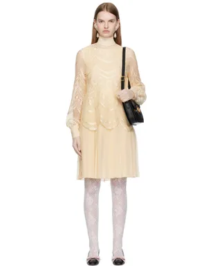 Valentino レイヤード ミディアムワンピース - サムネイル1