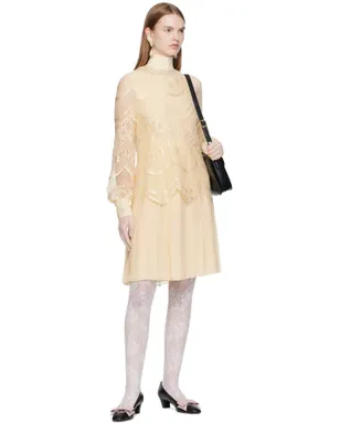 Valentino レイヤード ミディアムワンピース - サムネイル4
