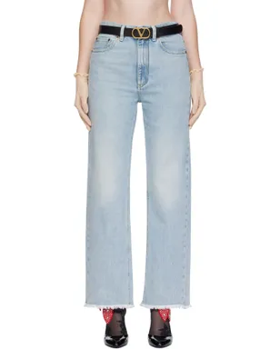 Valentino フレイドカフ ジーンズ - サムネイル1
