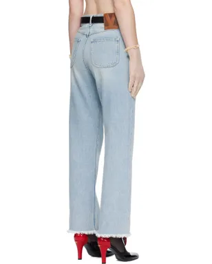 Valentino フレイドカフ ジーンズ - サムネイル3