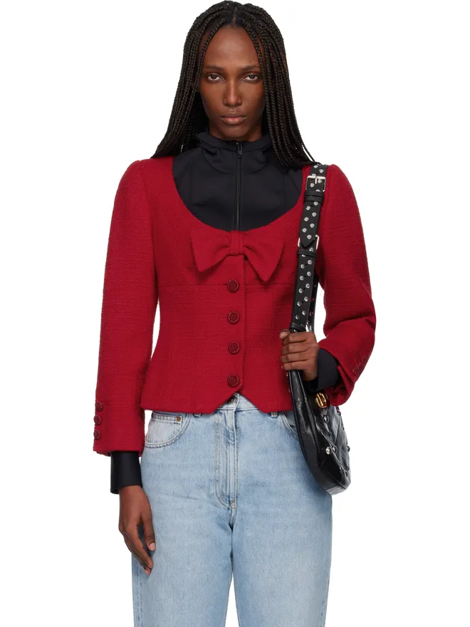 Valentino Valentino ツイードジャケットの商品画像