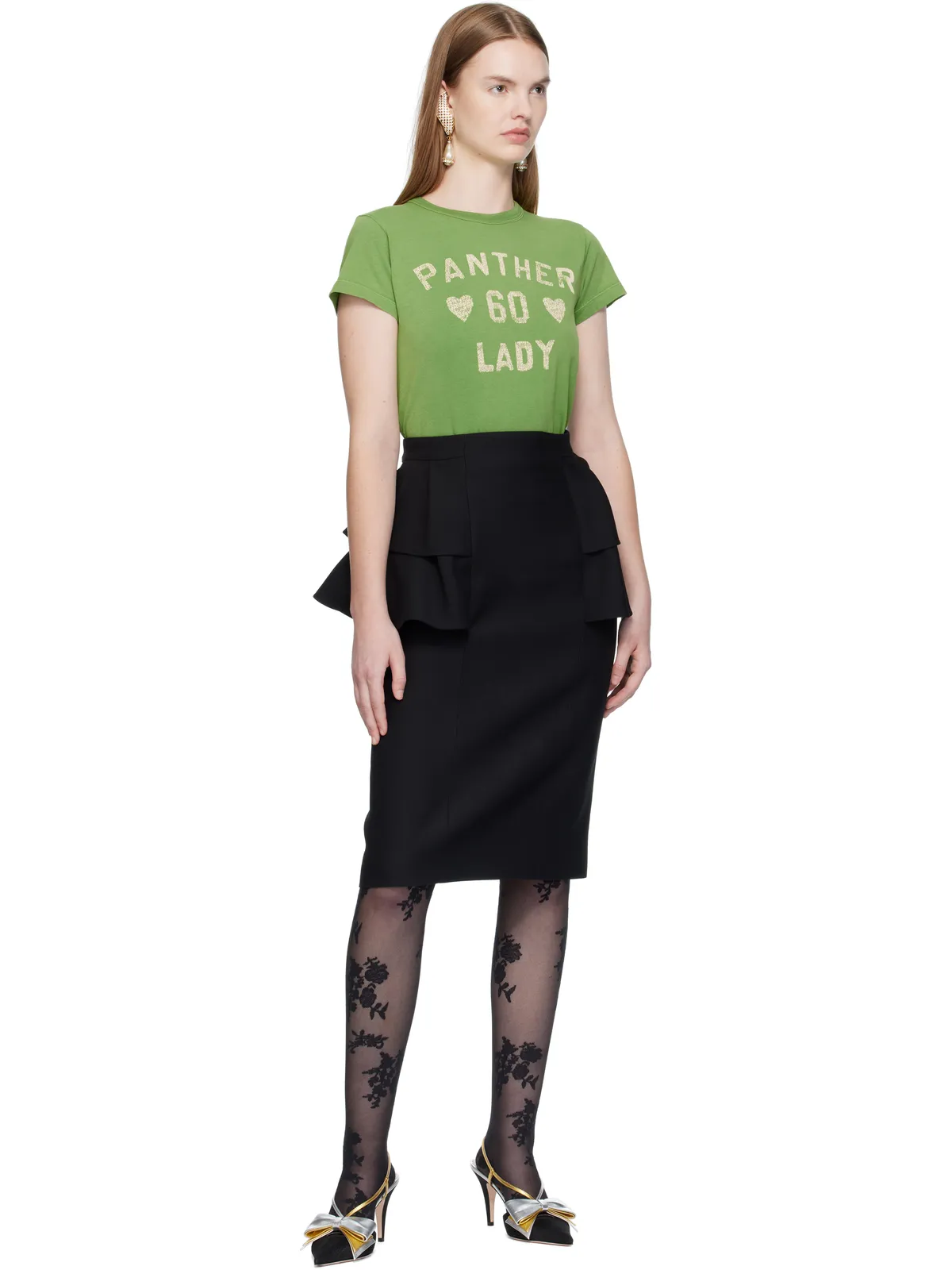 Valentino コットン プリントTシャツ - 画像5