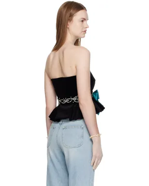 Valentino ベルベット トップス - サムネイル3