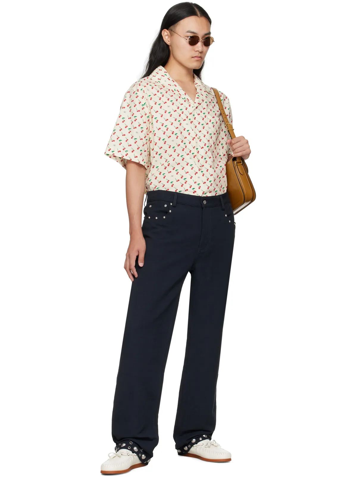 Valentino スタッズ トラウザーズ - 画像4