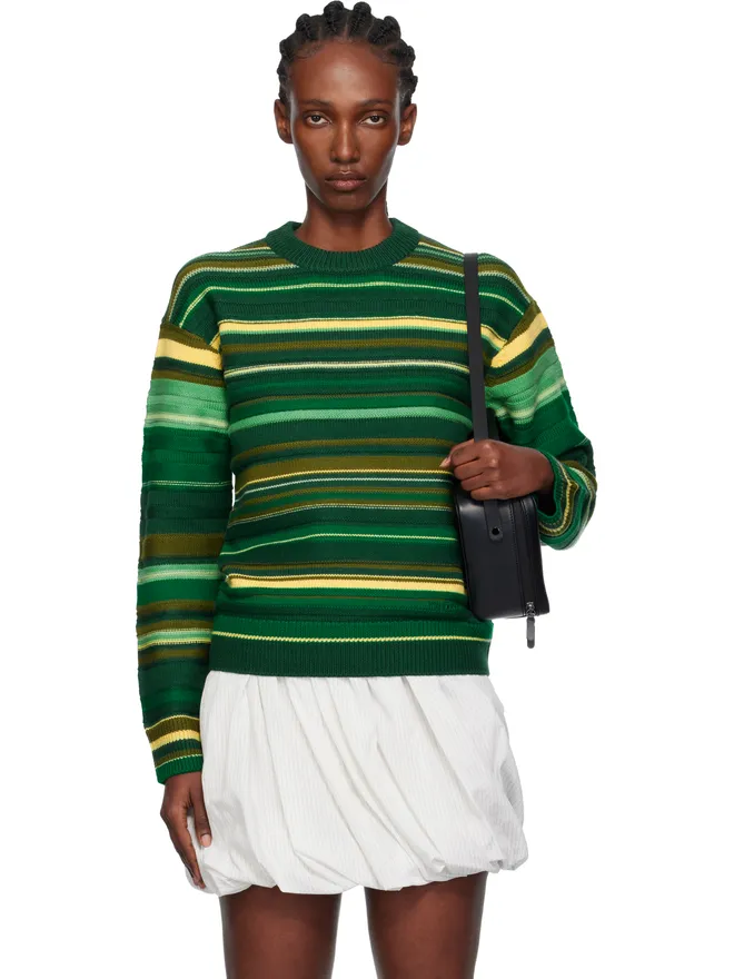 JW Anderson JW Anderson マルチ ボーダー セーターの商品画像