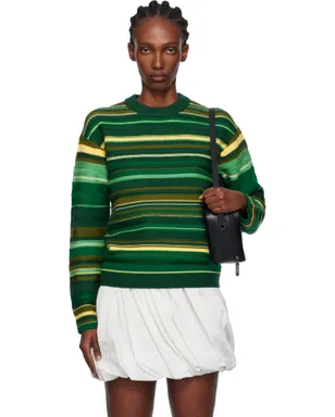 JW Anderson マルチ ボーダー セーター - サムネイル1