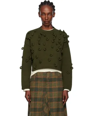 JW Anderson Loop クロップド セーター - サムネイル1