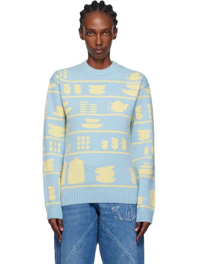 JW Anderson JW Anderson Crockery ジャカード セーターの商品画像