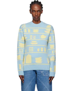 JW Anderson Crockery ジャカード セーター - サムネイル1
