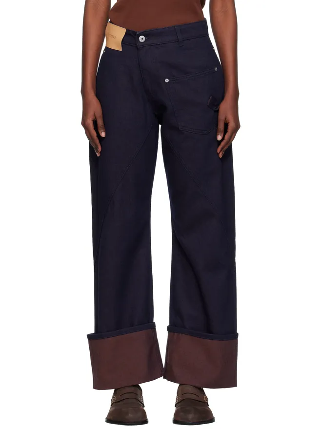 JW Anderson JW Anderson Turn Up Twisted Workwear ジーンズの商品画像