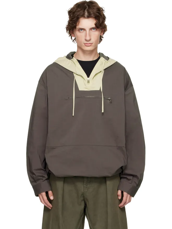JW Anderson JW Anderson コントラスト フード付きジャケットの商品画像