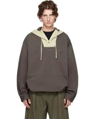 JW Anderson コントラスト フード付きジャケット - サムネイル1
