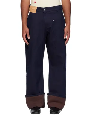 JW Anderson Turn Up Twisted Workwear ジーンズ - サムネイル1