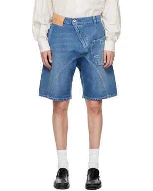 JW Anderson Workwear ツイスト デニムショートパンツ - サムネイル1