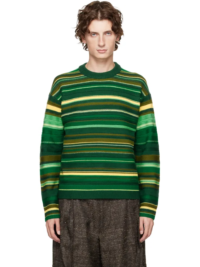 JW Anderson JW Anderson マルチ ボーダー セーターの商品画像