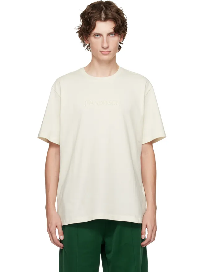 JW Anderson JW Anderson ロゴ刺繍 Tシャツの商品画像