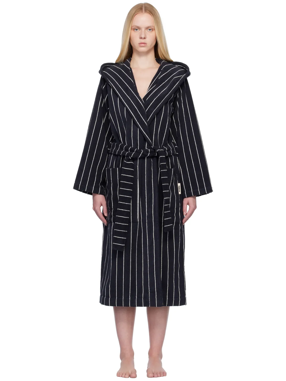Tekla Terry Hooded バスローブ - 画像1
