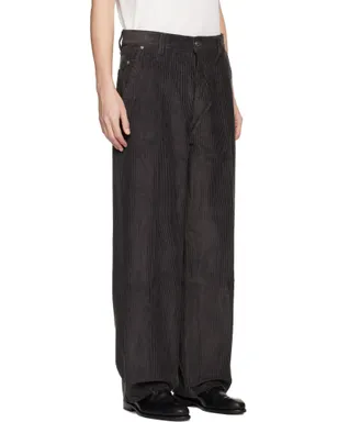 AMI Paris コットン ラージ フィット トラウザーズ - サムネイル2