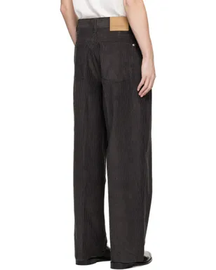 AMI Paris コットン ラージ フィット トラウザーズ - サムネイル3