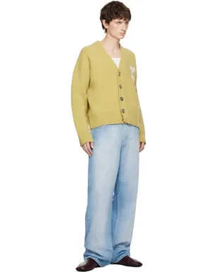 AMI Paris アルパカ Ami de Coeur カーディガン - サムネイル4