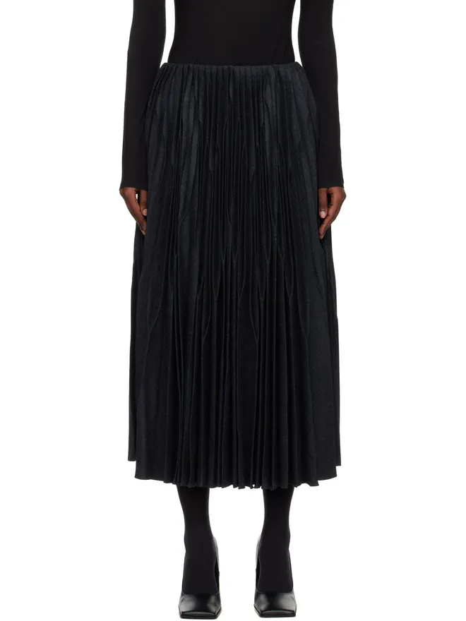 ALAÏA ALAÏA フランネル プリーツスカートの商品画像