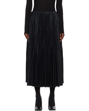 ALAÏA フランネル プリーツスカート - サムネイル1