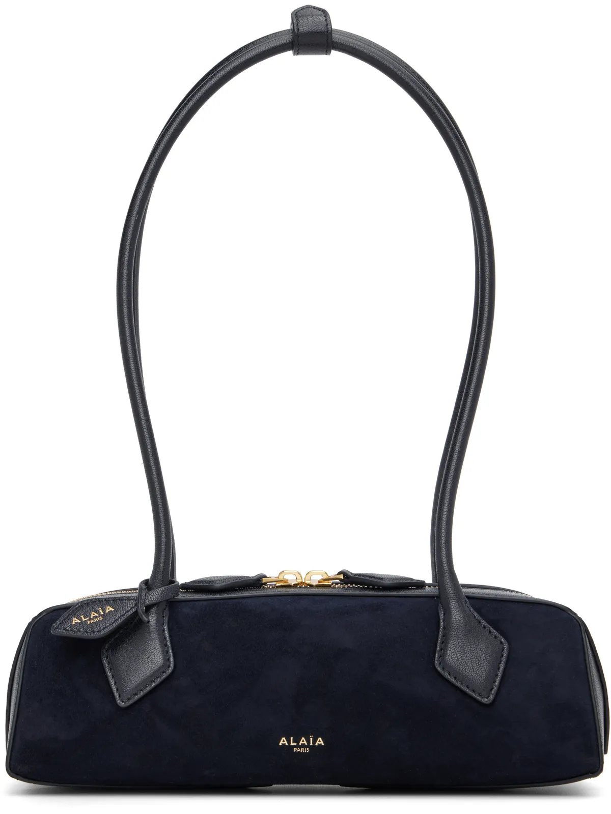 ALAÏA スモール 'Le Teckel' Bi-Material バッグ - 画像1