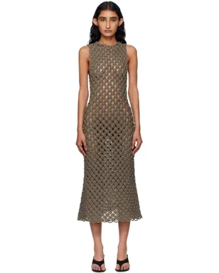 ALAÏA ハンドノット ミディアムドレス - サムネイル1