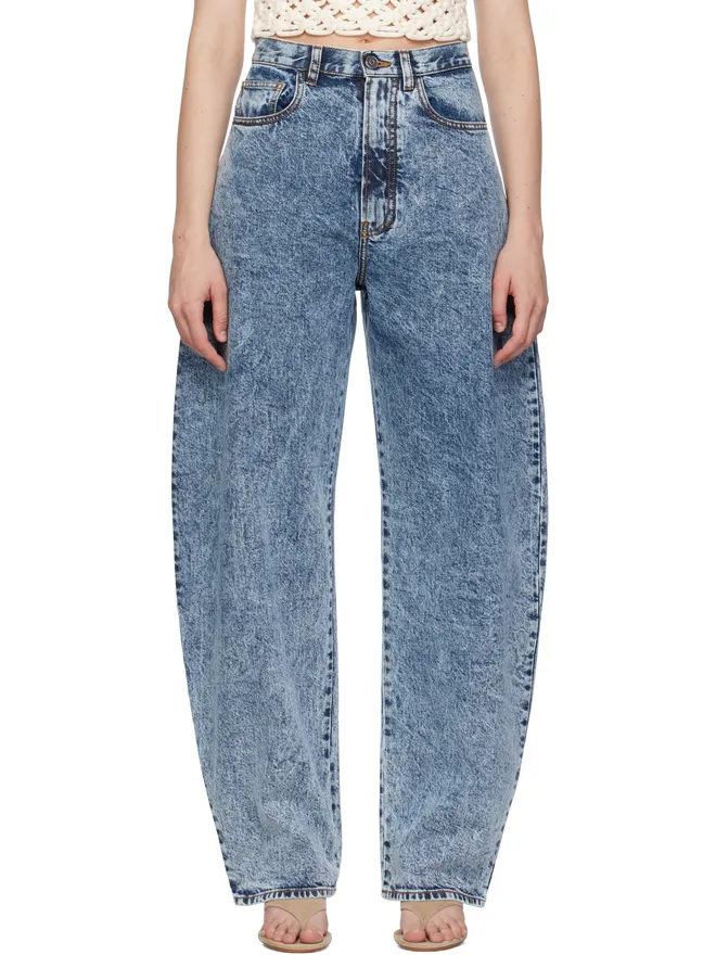 ALAÏA ALAÏA ハイウエスト ラウンド ジーンズの商品画像