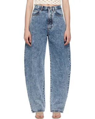 ALAÏA ハイウエスト ラウンド ジーンズ - サムネイル1