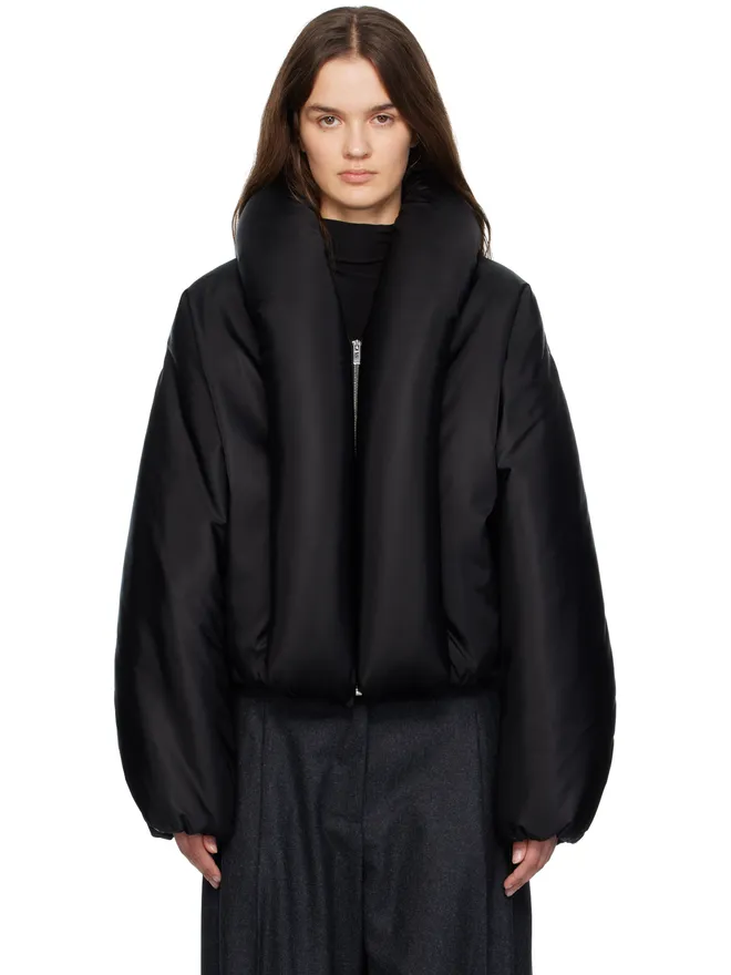 ALAÏA ALAÏA タフタ パデッド ボンバージャケットの商品画像