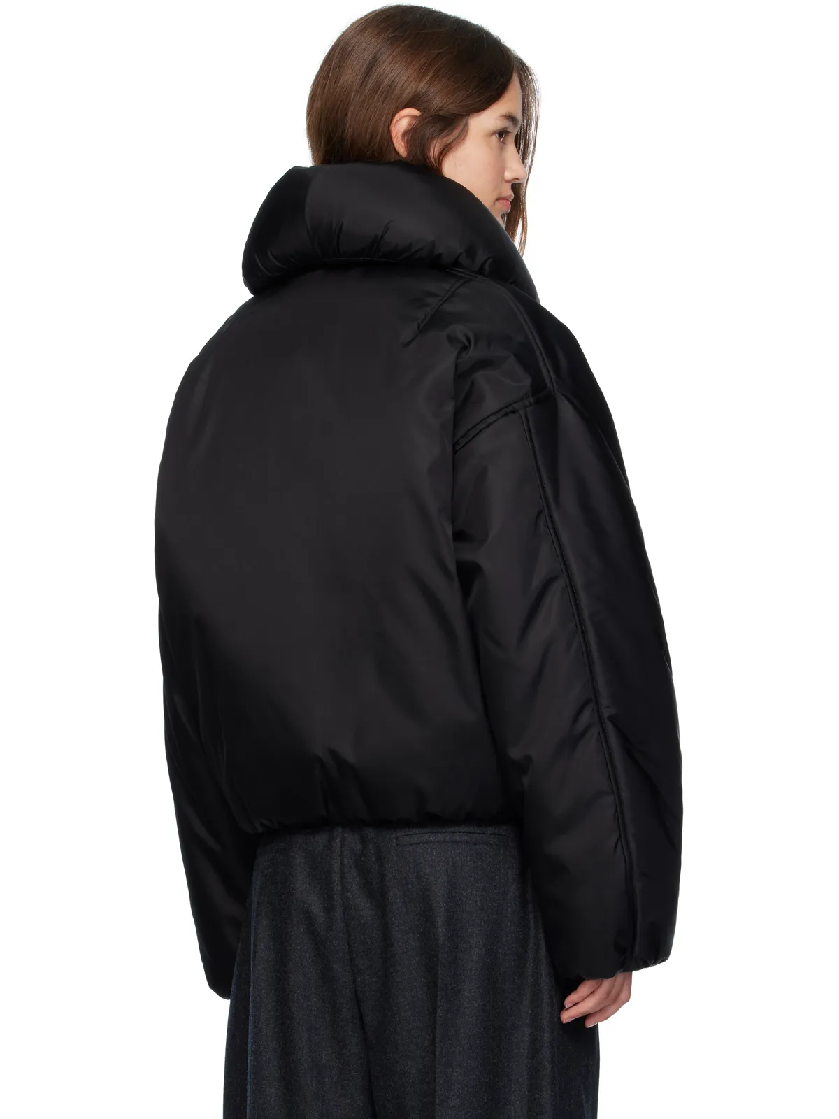 ALAÏA タフタ パデッド ボンバージャケット - 画像3