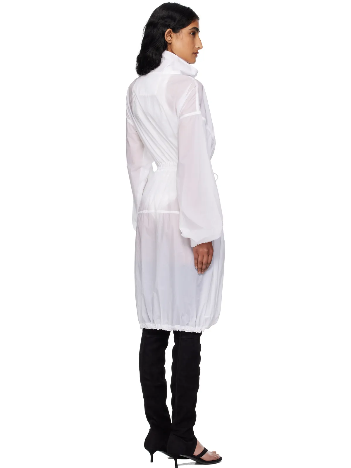 ALAÏA Soft Nylon Bubble ジャケット - 画像3
