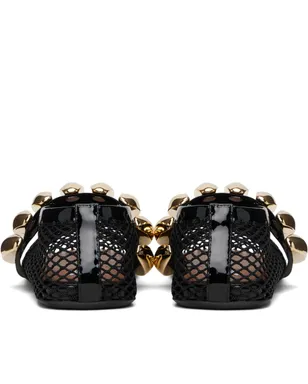 ALAÏA Jewel フィッシュネット フラットシューズ - サムネイル2