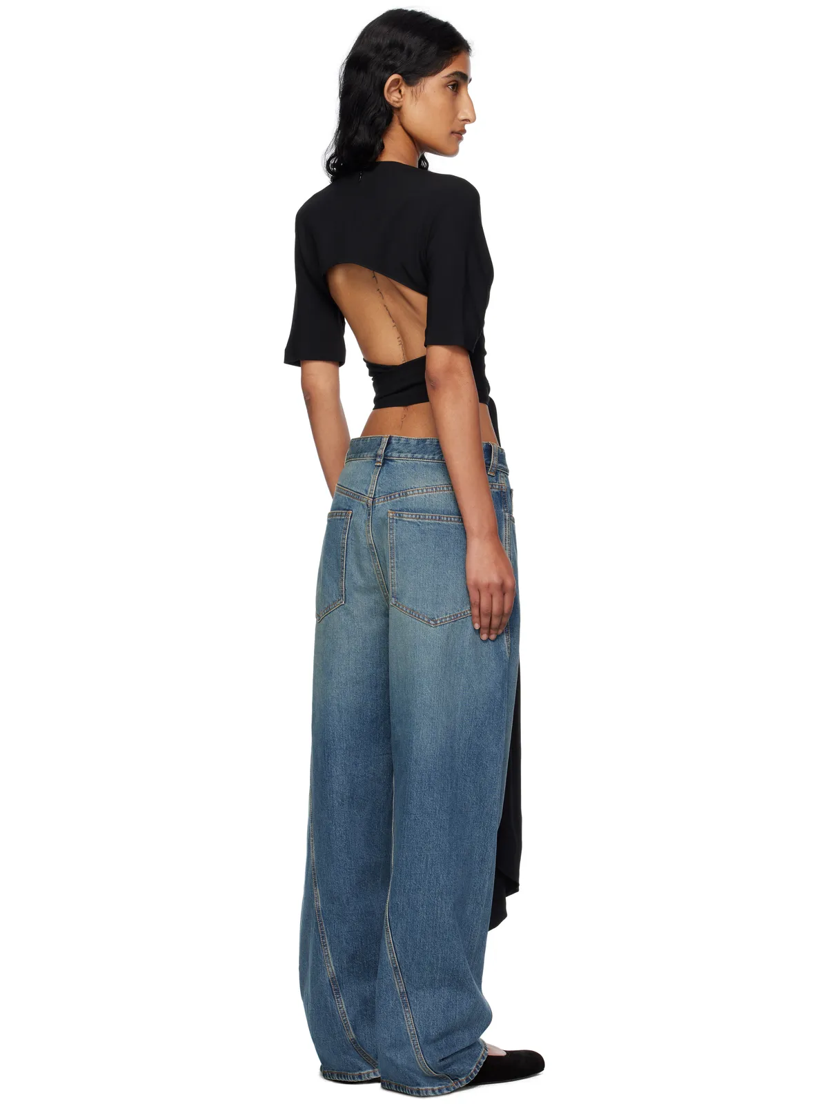 ALAÏA Tie トップス - 画像3