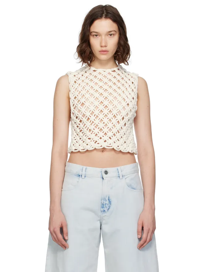 ALAÏA ALAÏA ハンドノット トップスの商品画像