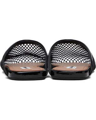 ALAÏA フィッシュネット フラットミュール - サムネイル2