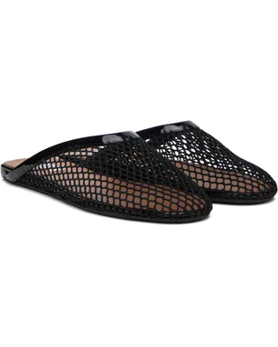 ALAÏA フィッシュネット フラットミュール - サムネイル4