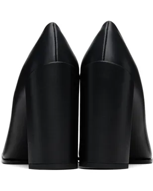 ALAÏA ブラック Shiny Calf 90 ヒール - サムネイル2