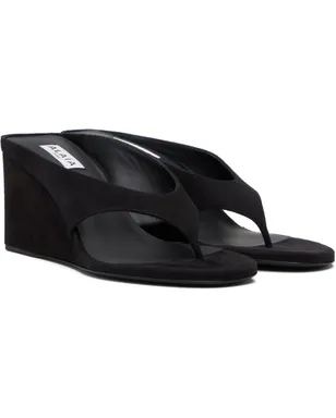 ALAÏA Cube トング ミュールサンダル - サムネイル4
