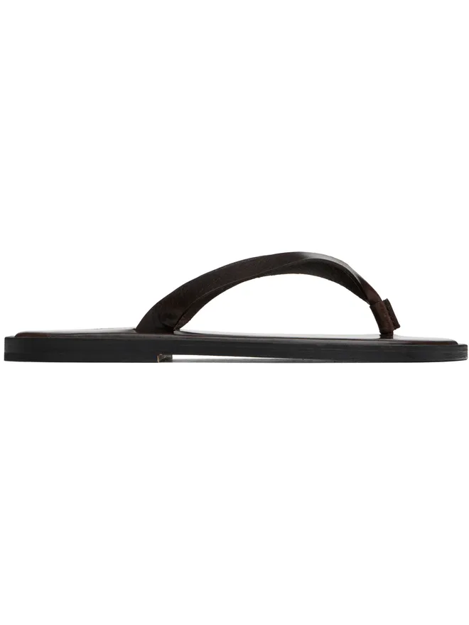AURALEE AURALEE レザー トングサンダルの商品画像
