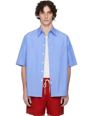 AURALEE Suvin High Count Cloth ストライプ シャツ - サムネイル1
