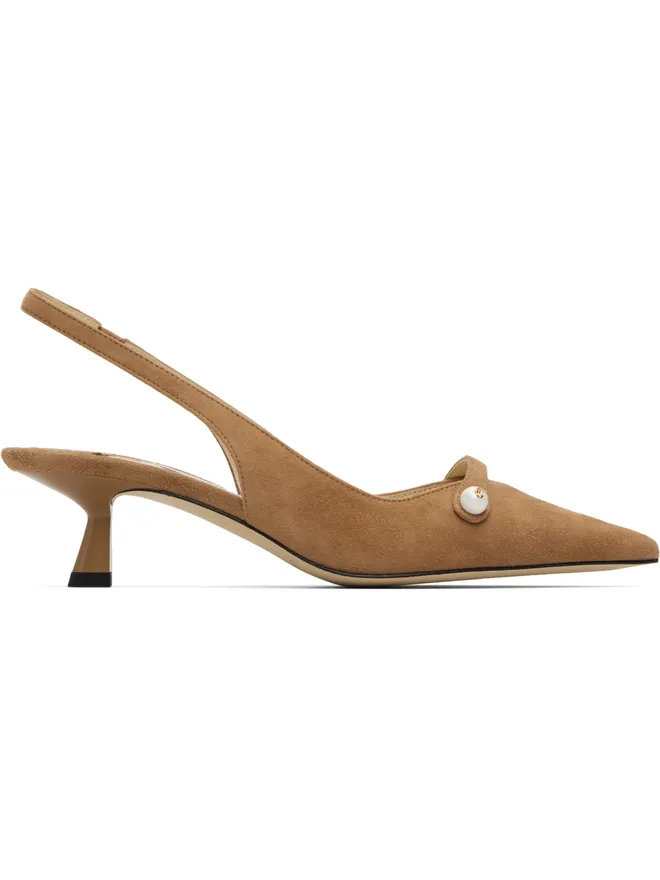 Jimmy Choo Jimmy Choo ベージュ Amita 45 ヒールの商品画像