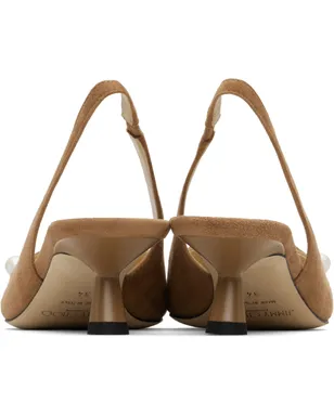 Jimmy Choo ベージュ Amita 45 ヒール - サムネイル2