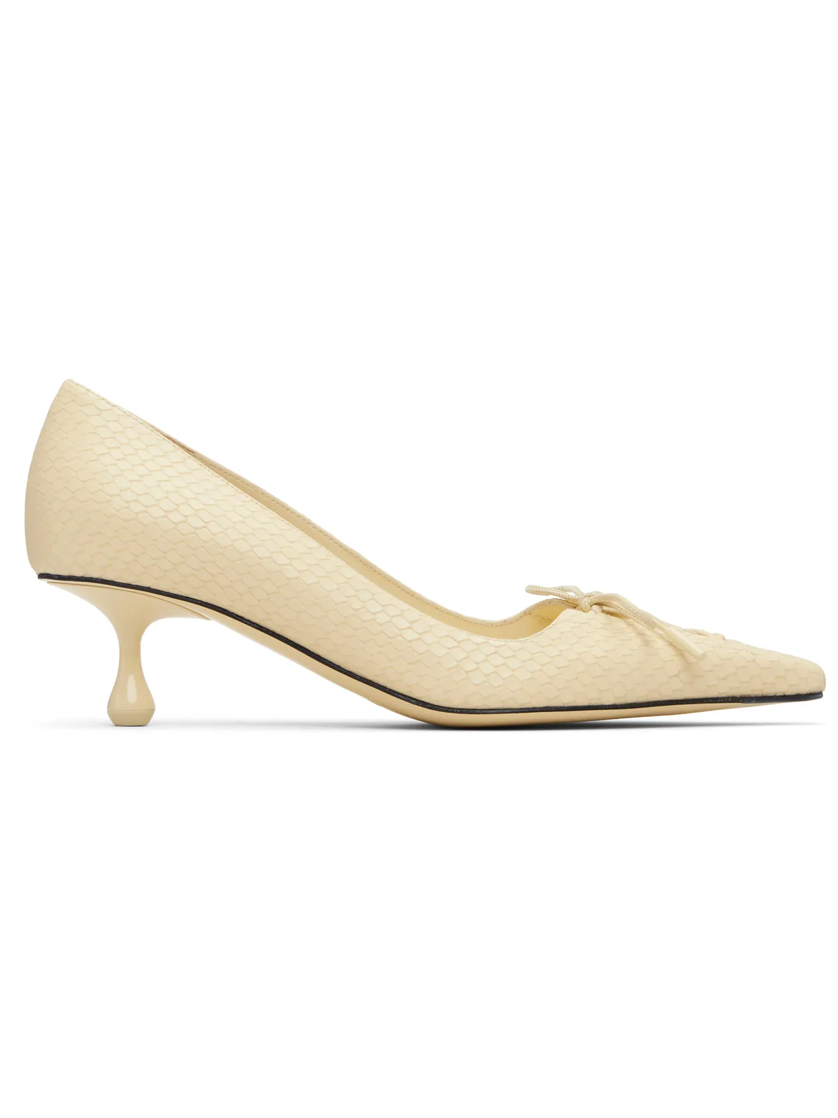 Jimmy Choo オフホワイト Scarlett 50 ヒール - 画像1