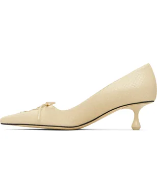 Jimmy Choo オフホワイト Scarlett 50 ヒール - サムネイル3